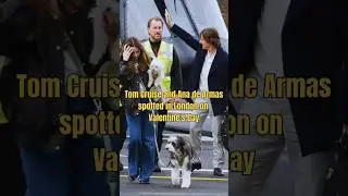 Tom Cruise and Ana de Armas spotted in london is it a sweet new love story