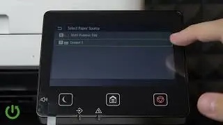 CANON i-SENSYS MF657Cdw &ndash; How to Change Paper Source for Memory Media Print