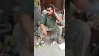 تلوين الهمر فنش بالصبغات للفنان طه عبده