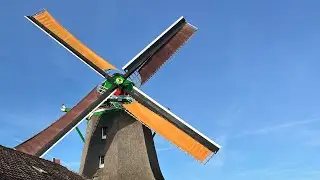 Beautiful day in Zaanse Schans Windmills Village, Holland #travels #netherlands 