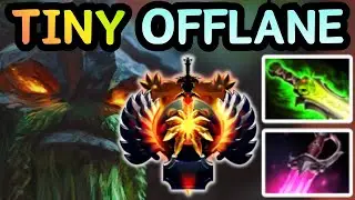 🔥 NEW PATCH 7.40b TINY OFFLANE EVERY COMBO HITS | DOTA 2 GAMEPLAY 🔥