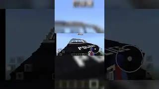 полицейская машина в маенкрафте пе police car in Minecraft pe