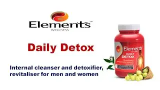 Elements Wellness Daily detox | Internal Body Cleanser | Detoxifier
