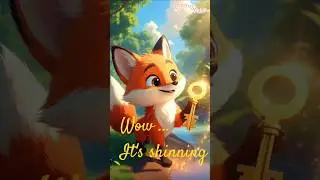 The little fox and the golden key #kids#tales