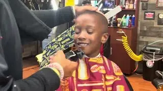 💥 MIND-BLOWING: Abington Barber Uses TELEPATHY for Perfect Kids' Cuts?!
