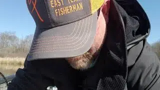 lake Gladewater.  Jan 26th. chatterbait fish. #AFTCO