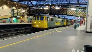 Freightliner 86632 and 86604 pass Carlisle