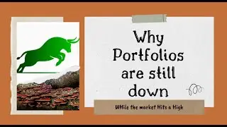 Почему портфели всё ещё падают, хотя рынок достигает максимума!! #stockmarketindia