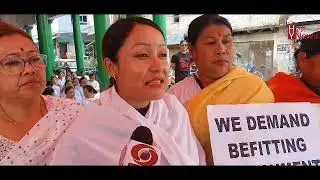 #manipurunrest Mass protests erupted after women paraded naked in Strife-torn Manipur: