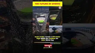 WORLD&rsquo;S HIGHEST STADIUM? Saudi Arabia&rsquo;s 350M Sky Arena Shocks the Globe! 😳💸 #stadium #sports #shorts