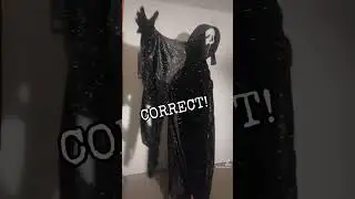 Why I don't like the cheap Ghostface robes #ghostface #scream #nocopyrightinfringementintended