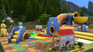 Ep# 437   Toddler's playground     The Sims 4 Gallery - Rooms