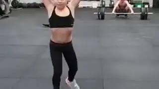 The strongest little girl