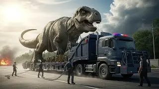 Dinosaur 🦕 Arrested After A Great Ruined On The Eiffel Tower