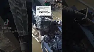 cercando oro del fiume Ticino con highbanker Sluicebox