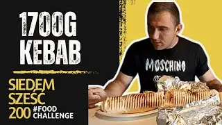 1,7kg KEBAB CHALLENGE- siedem sześć 200 [SŁUPSK]