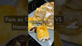 🥐Шоколад Или Груша? Что выберешь ты 🤤#easy#breakfast#recipe#рецепт#выпечка