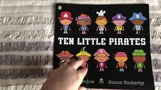 Ten Little Pirates  By Mike Brownlow & Simon Rickerty