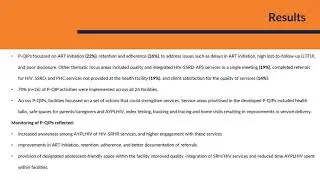 Service delivery improvements using Quality Improvement Plans (QIPs)