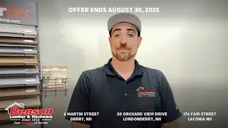 Benson Lumber - Fiberon Decking Offer 25