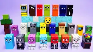 New SPRUNKI Minecraft Magnetic Satisfying with Unboxing Compilation Toys ASMR