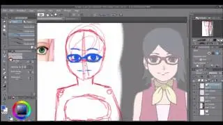 Redesigning:  Sarada Uchiha