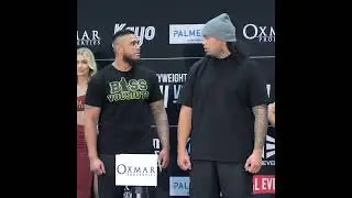 Toese Vousiutu Weigh In #boxing #ausboxing #boxingnews #hunivsgoodall