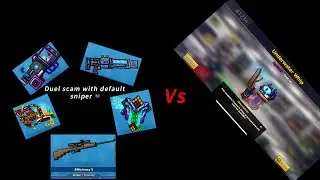 Default sniper duel scam vs underwater whip💀