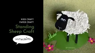 Standing Sheep Craft | Paper Craft | Kids Craft