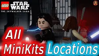 All MiniKits and Challenges - No Snoke Without Fire - Lego Starwars the Skywalker Sage