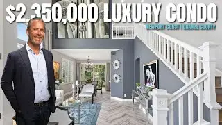Inside A $2,350,000 Luxury Condo In Newport Coast California