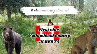 My First Vlog /Exploring Trails in Yellowhead County, Alberta Canada🇨🇦