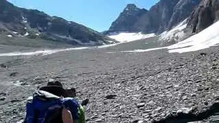 L&ouml;tschen Pass glacier