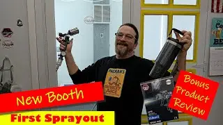 New Spray Booth Works Better Than Expected With This Sprayer