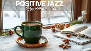 Warm Cozy Winter Jazz Cafe ☕ Smooth Instrumental Coffee Music for Study & Relaxing