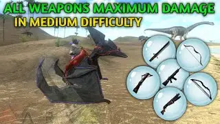 Ascendant weapons maximum damage in medium difficulty | Ark mobile | Guide in Hindi
