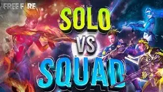 SOLO VS SQUAD GAMEPLAY 🎯 | FREE FIRE | | SIMBA FF |