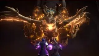 Raszageth Death Cinematic |  Dragonflight Raid Finale