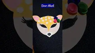 Paper Animal Mask Making 😍#shorts #shortvideo #diy #papercraft #origami