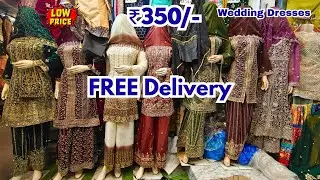 Wedding Dresses FREE Delivery ₹350/- 💃 Sharara, Gown, Lehenga Collection | Hyderabad Shopping