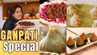 Healthy Modak Recipes for Ganesh Chaturthi | Choclate, Funfetti, Pista & Figs & Butterscotch