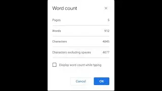 How to use Word Count in Google Docs! 2022 Fast and Easy Tutorial