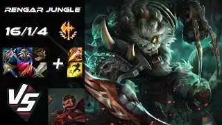JUNGLE Rengar vs Graves - EU Grandmaster Patch 14.21