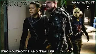 Arrow 7x17 Promo Photos and Trailer