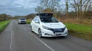 Nissan Leaf & das evolvAD-Projekt &ndash; Autonomes Fahren im H&auml;rtetest!