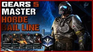 Ben's Burning Everyone! - Brawler on Railline - Gears 5 Master Horde Frenzy 6-22-2021