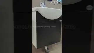 Parryware Vanity With Mirror | Germa Mirror | Swan Neck Basin Hot & Cold  Tap