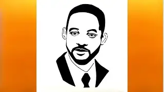 to draw will smith | will smith drawing step by step | will smith drawing easy | will smith sketch