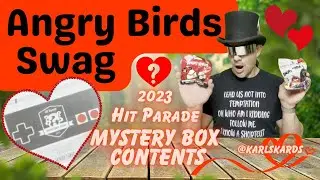 Opening Angry Birds Candy Dispenser & Dangler From Hit Parade Mystery Box Series 3 Contents Unboxing