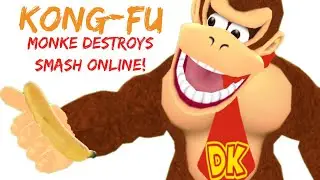 🔥 Monke Destroys Smash Ultimate Players 🔥 Donkey Kong DK Montage #SSBU